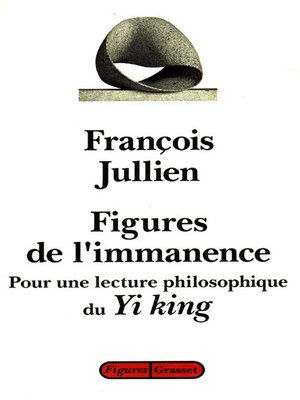 cover image of Figures de l'immanence